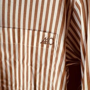 Active After coffee everyday button up size XS NWT